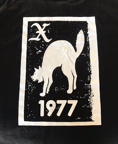 Black 2024 cat tee